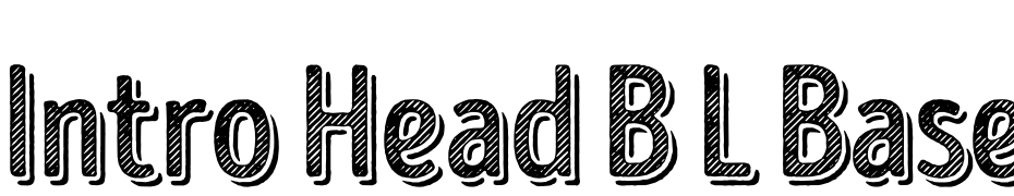 Intro Head B L Base Shade Yazı tipi ücretsiz indir